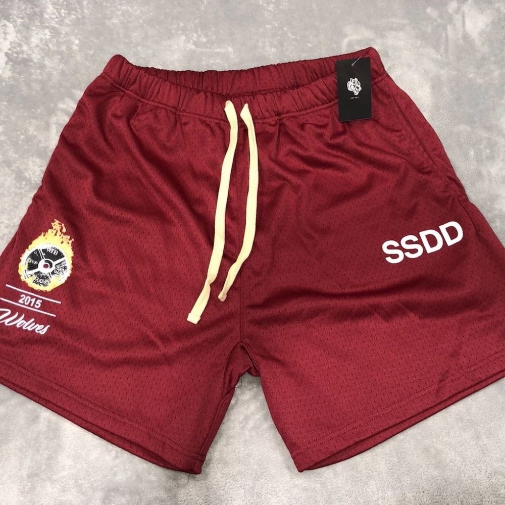 Men's Red Shorts